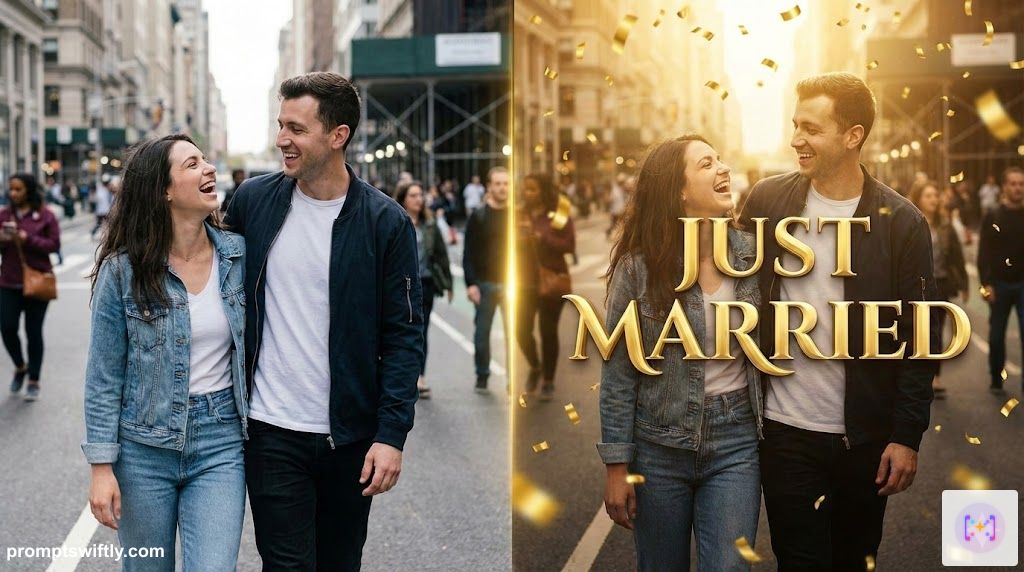 Gemini Prompts for Wedding Announcements: 15 Creative Ways to Say 'We Did It!' (2026)