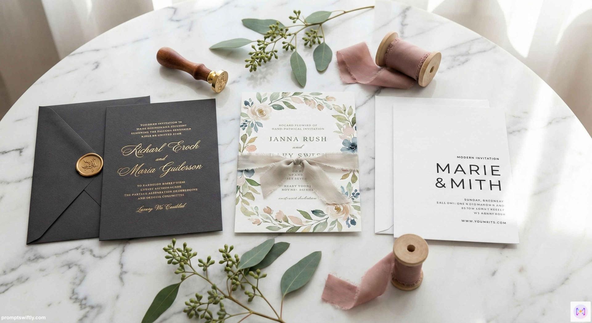 Gemini Prompts for Wedding Invitations: Free AI Templates & Samples (2026)