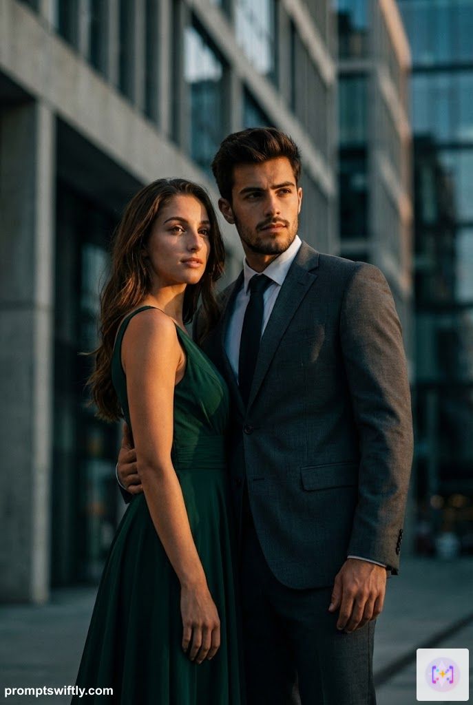 Complex layered prompt result