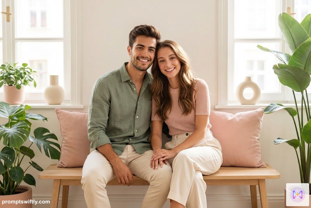 Instagram aesthetic couple photo