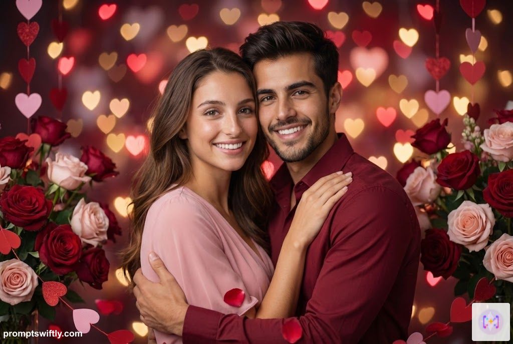 Valentine's day themed photo