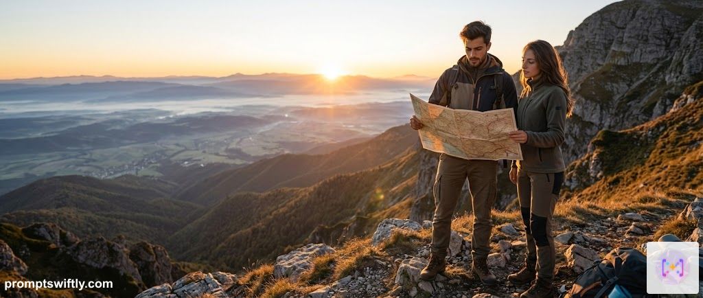 Adventure hiking mountain result