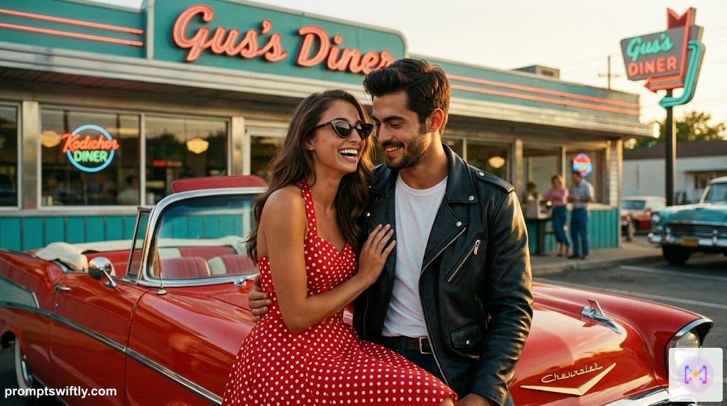 Vintage 1950s retro romance result