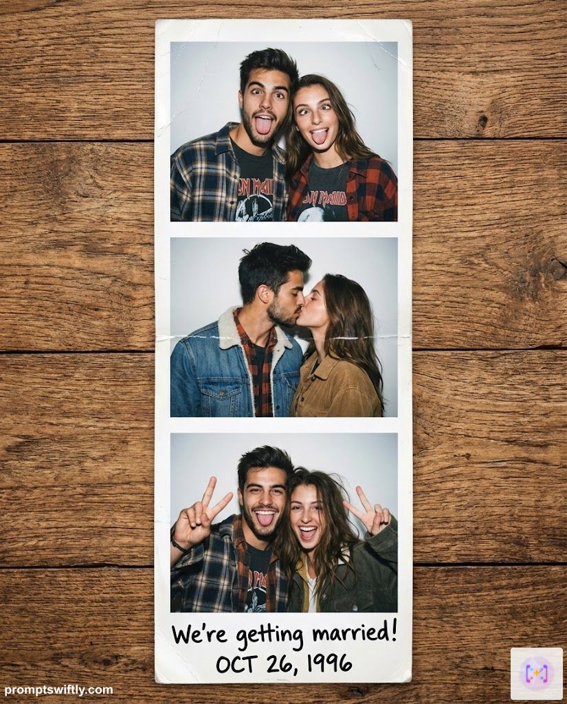 Vintage film strip result