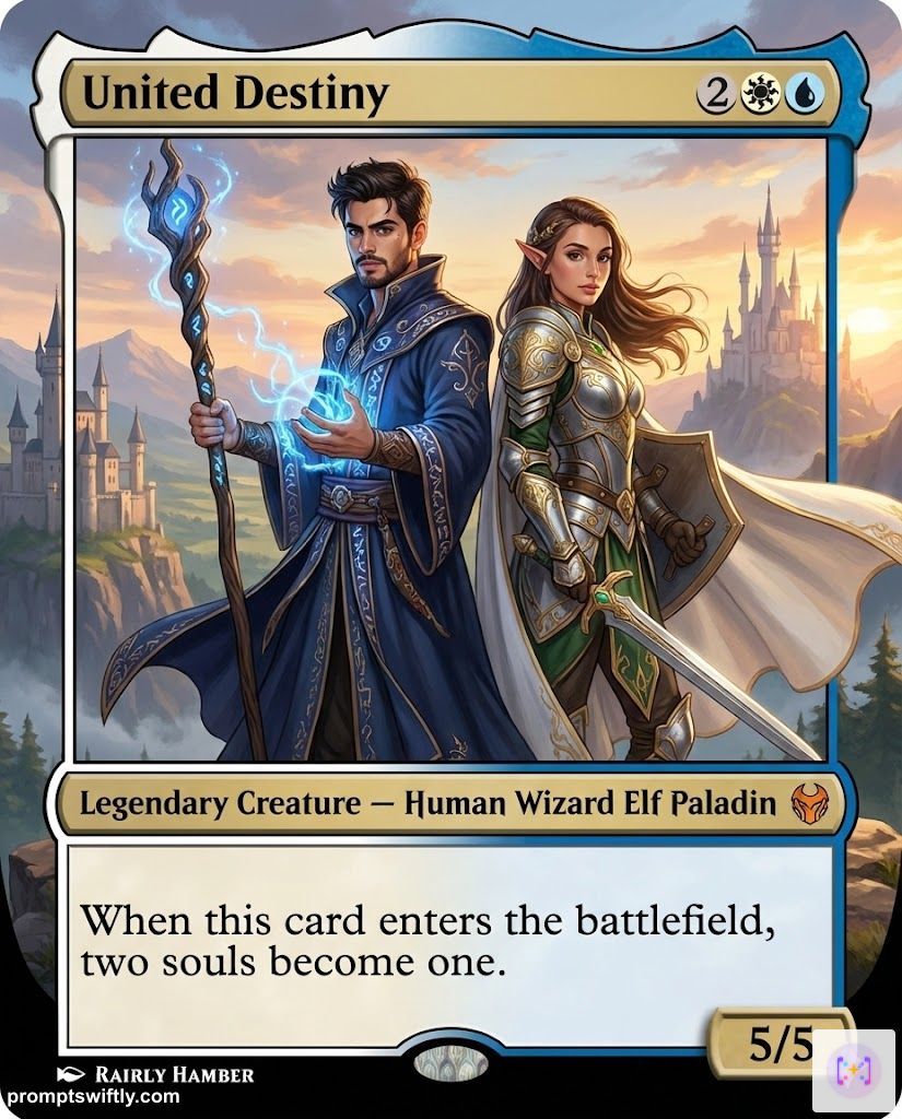 MTG card style result