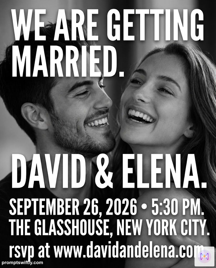 Photo invitation result